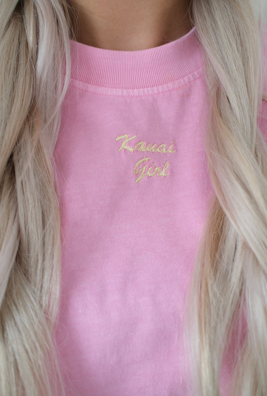 Oversized Tee in Really Fun Pink