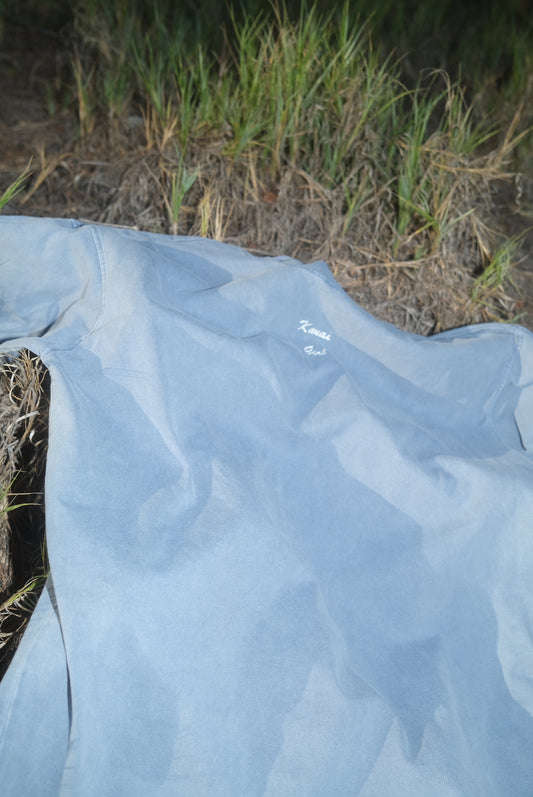 Oversized Tee in Slate