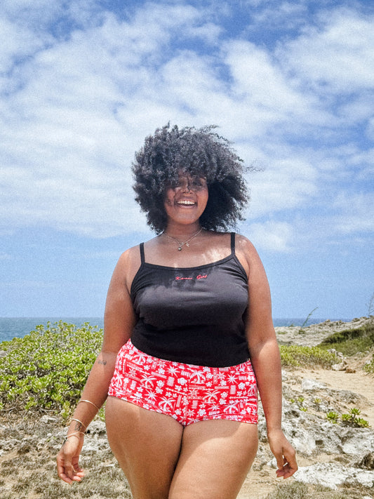 Kauai Girl Tank in Onyx